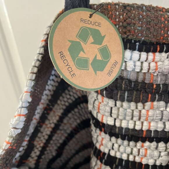 Studio Mabelle All Natural Eco-Friendly Durable Lr 22"x15"x6" Tote Bag - Picture 6 of 7